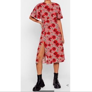 Nasty Gal Floral Dress